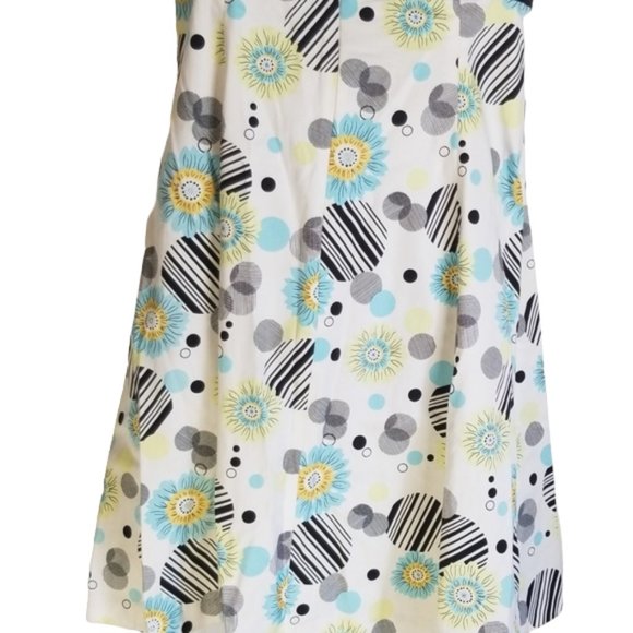 EUC Becky & Max Cotton Stretch Floral Fit & Flare Sundress - Picture 4 of 12